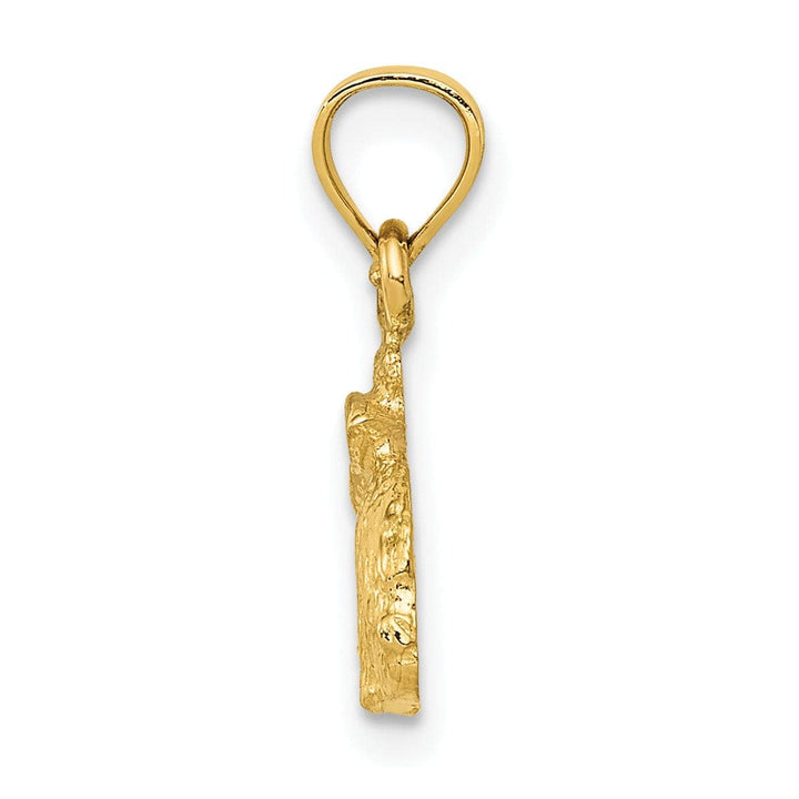 Lovely Rita's Pendants & Charms 14k Yellow Gold Polished Finish Rabbit Pendant