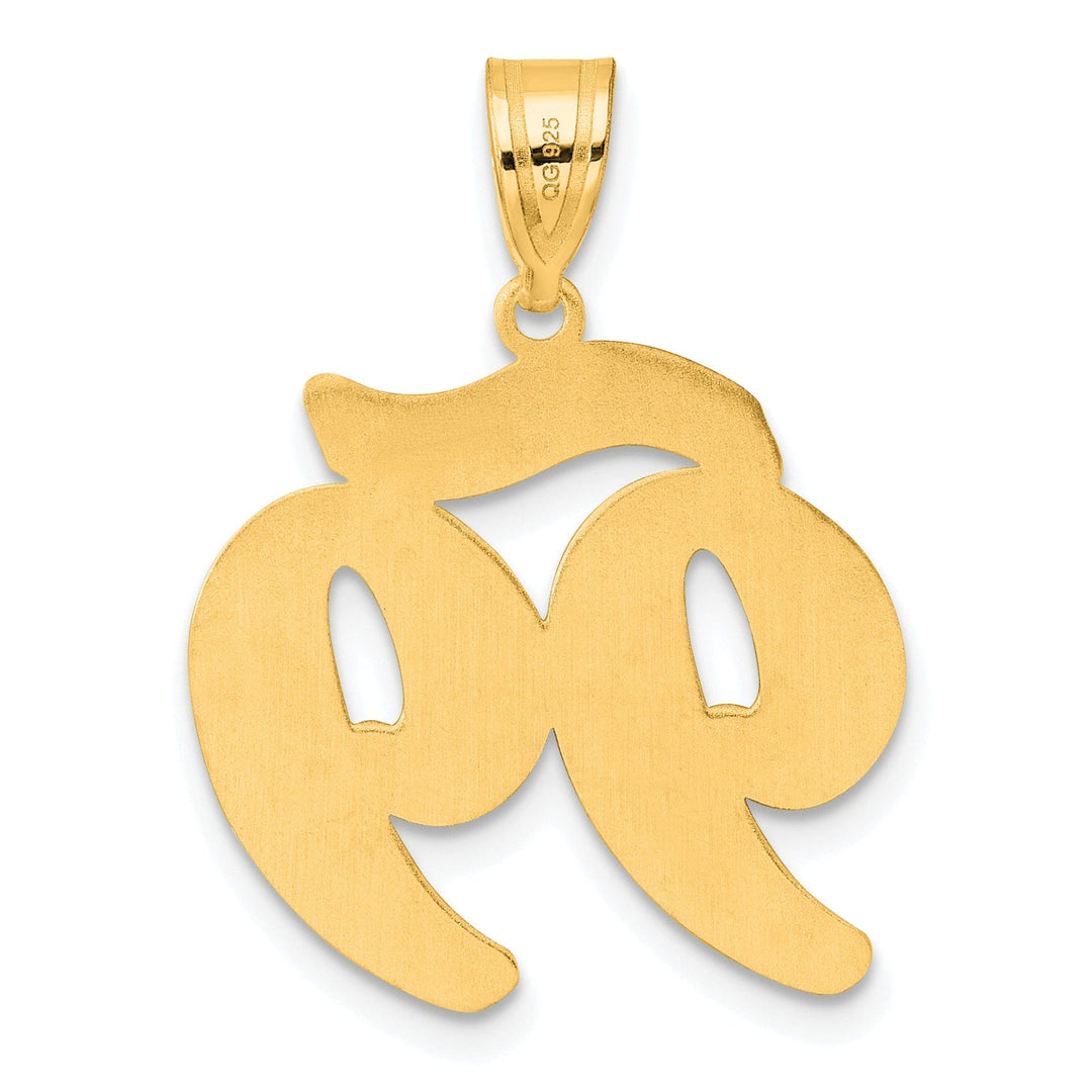 Lovely Rita's Pendants & Charms 14k Yellow Gold Polished Finish Script Design Number 99 Charm Pendant