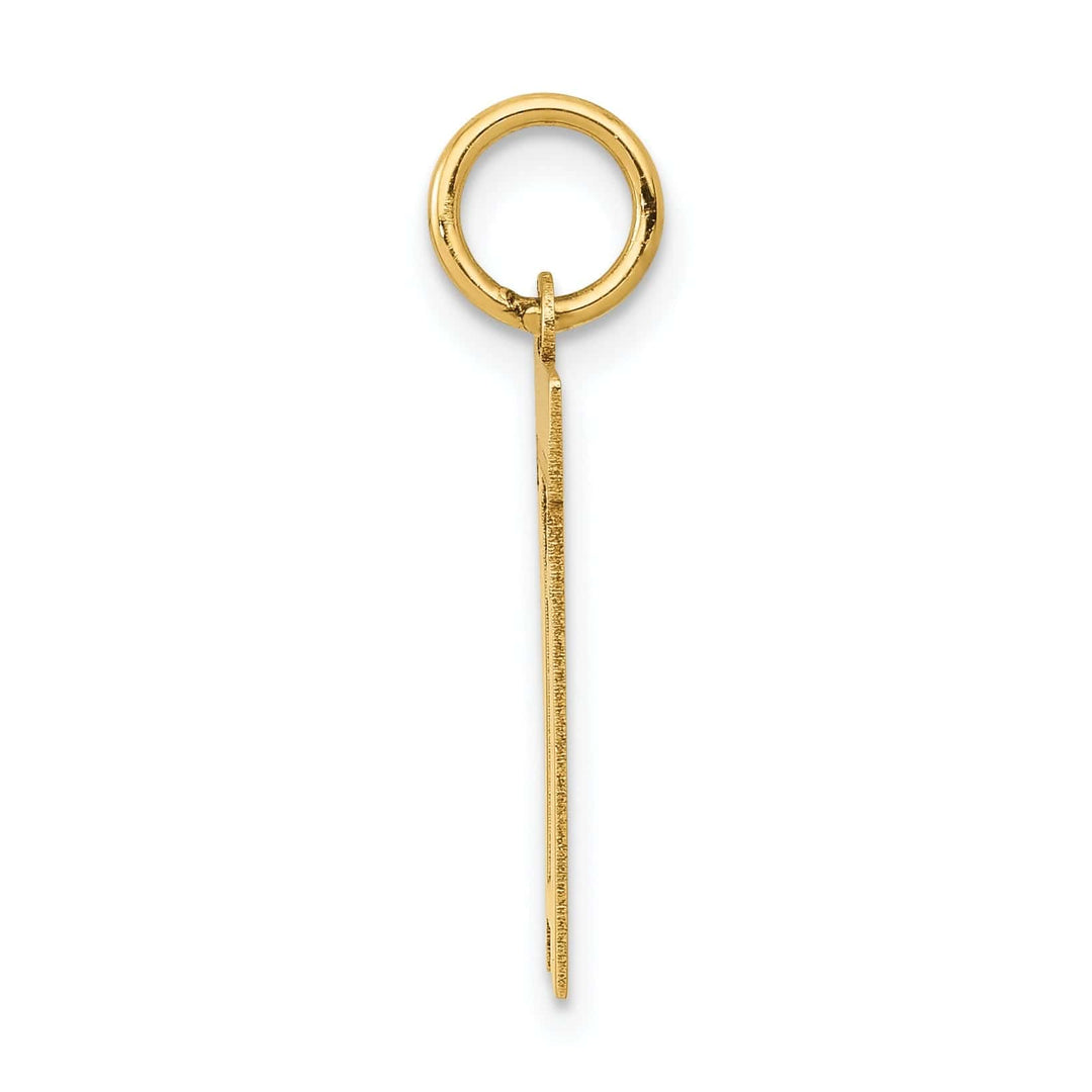 Lovely Rita's Pendants & Charms 14k Yellow Gold Polished Finish Small Size Number 11 Charm Pendant
