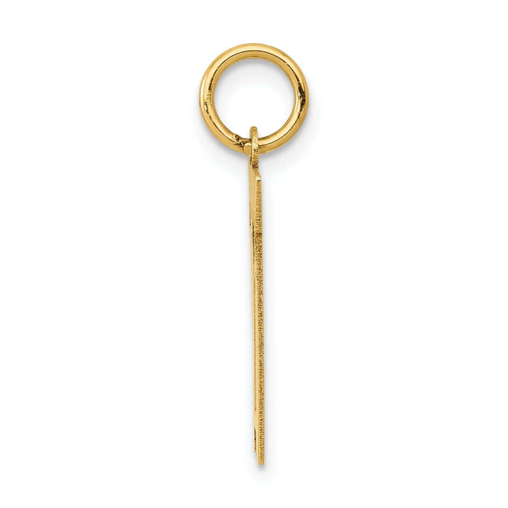 Lovely Rita's Pendants & Charms 14k Yellow Gold Polished Finish Small Size Number 11 Charm Pendant