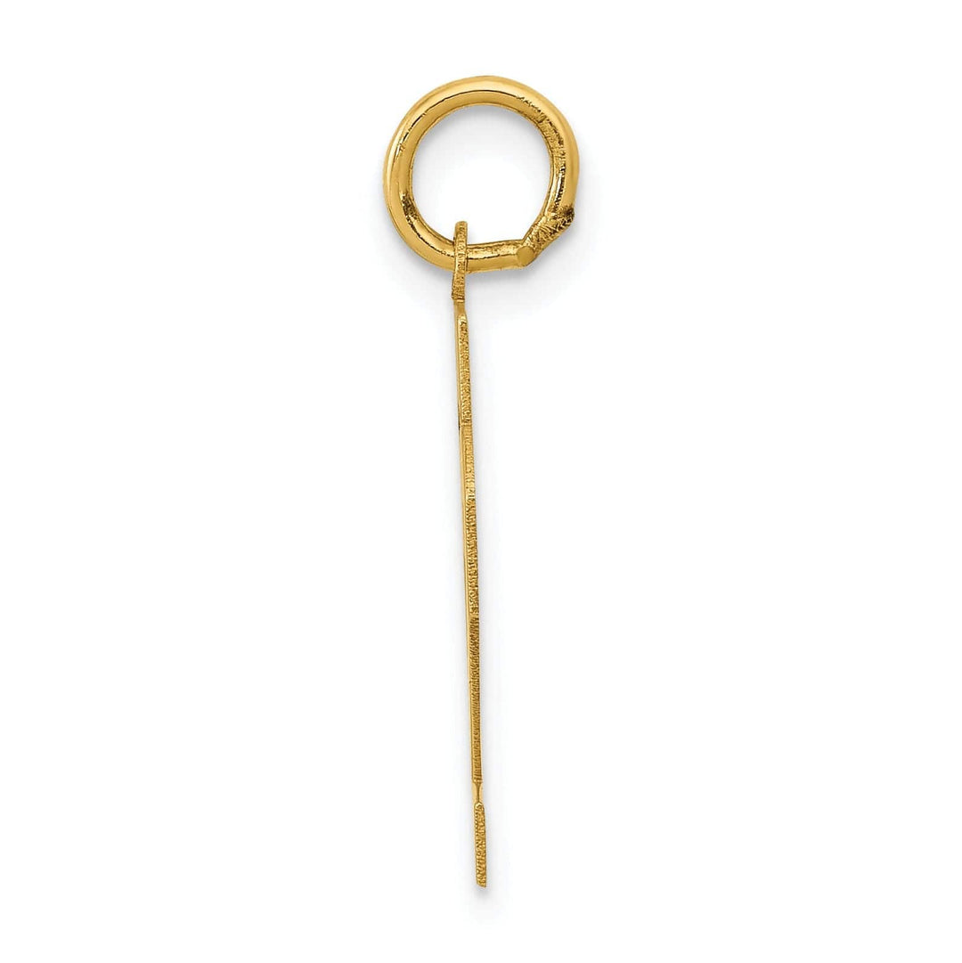 Lovely Rita's Pendants & Charms 14k Yellow Gold Polished Finish Small Size Number 32 Charm Pendant