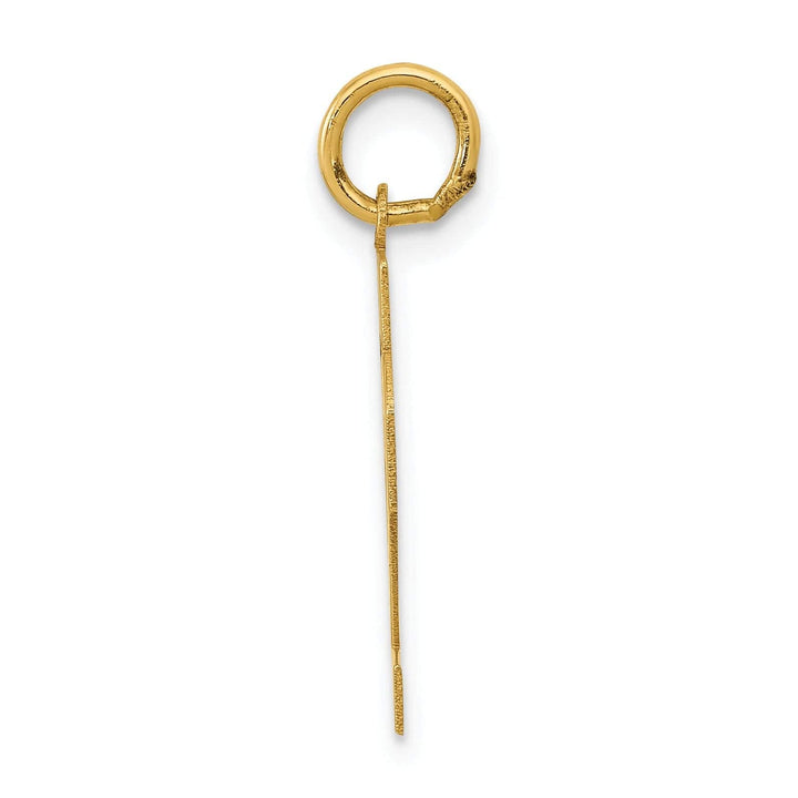 Lovely Rita's Pendants & Charms 14k Yellow Gold Polished Finish Small Size Number 32 Charm Pendant