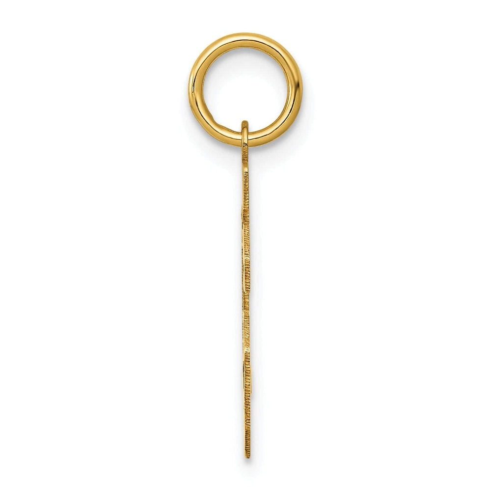 Lovely Rita's Pendants & Charms 14k Yellow Gold Polished Finish Small Size Number 96 Charm Pendant