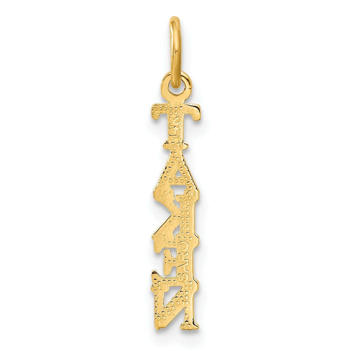Lovely Rita's Pendants & Charms 14k Yellow Gold Polished Taken Charm