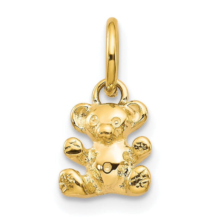 Lovely Rita's Pendants & Charms 14k Yellow Gold Polished Teddy Bear Pendant