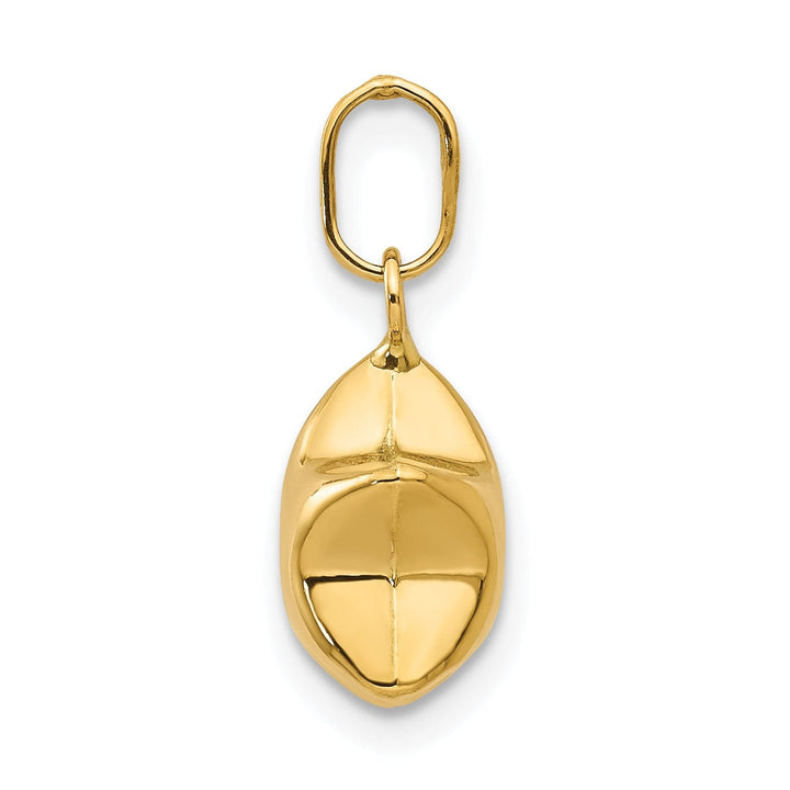 Lovely Rita's Pendants & Charms 14k Yellow Gold Puffed Star Charm