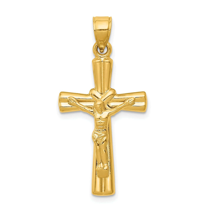 Lovely Rita's Pendants & Charms 14k Yellow Gold Reversible Crucifix Cross Pendant