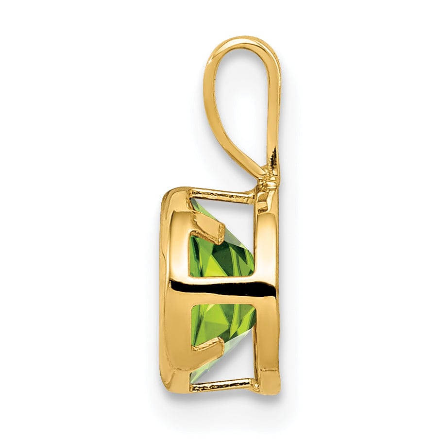 Lovely Rita's Pendants & Charms 14k Yellow Gold Round Bezel Pendant