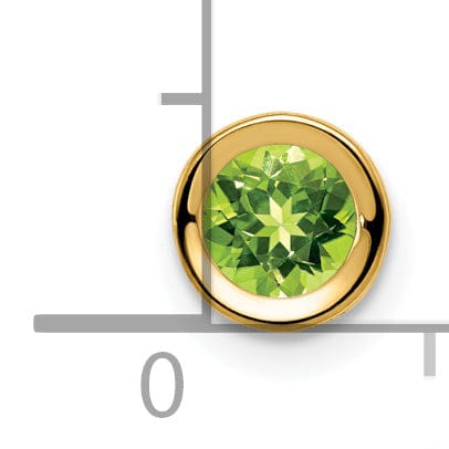 Lovely Rita's Pendants & Charms 14k Yellow Gold Round Bezel Pendant