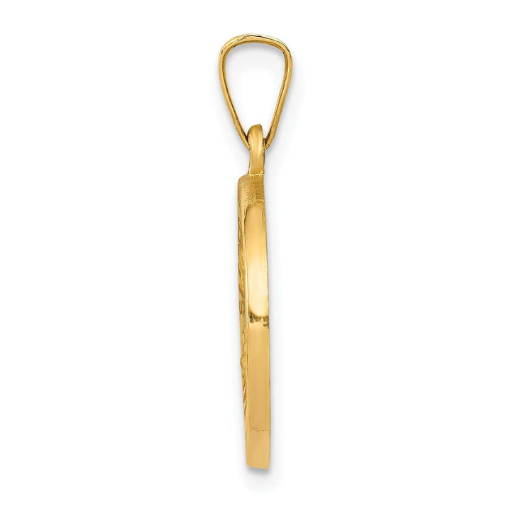 Lovely Rita's Pendants & Charms 14k Yellow Gold Sacred Heart of Jesus Pendant