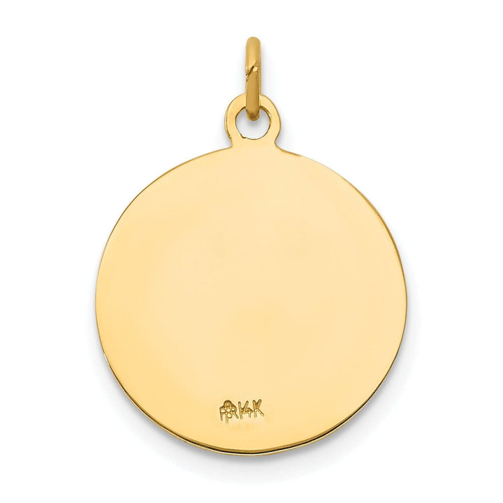 Lovely Rita's Pendants & Charms 14k Yellow Gold Saint Andrew Medal Pendant