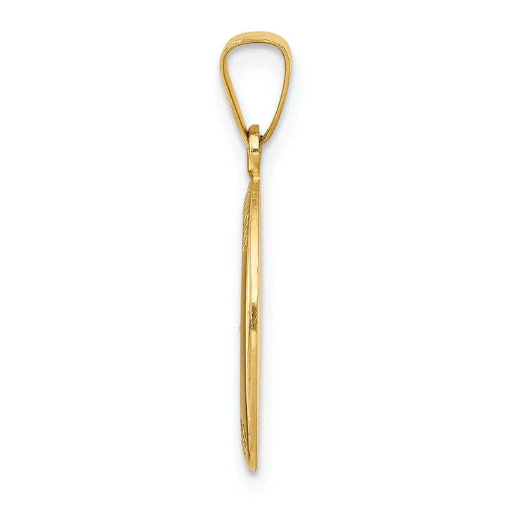 Lovely Rita's Pendants & Charms 14k Yellow Gold Saint Anthony Medal Pendant