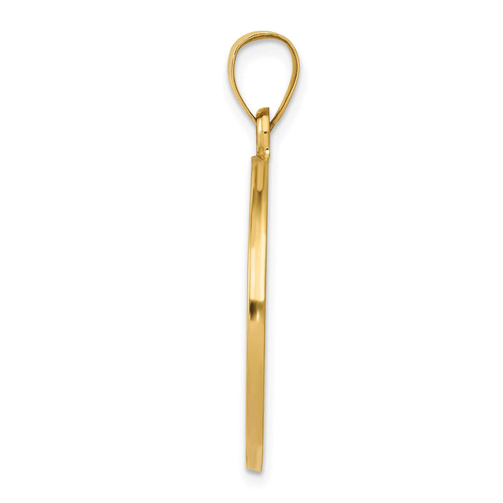 Lovely Rita's Pendants & Charms 14k Yellow Gold Saint Anthony Medal Pendant