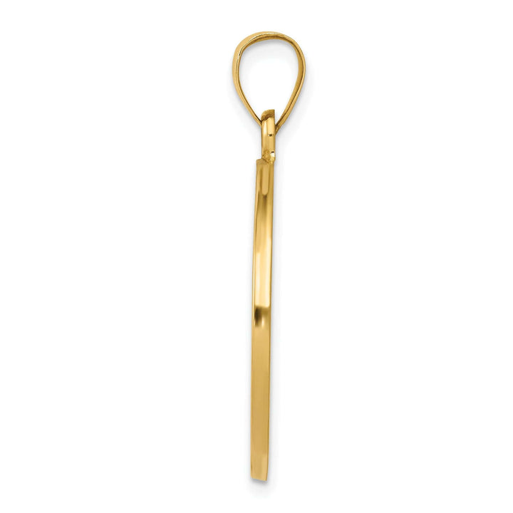 Lovely Rita's Pendants & Charms 14k Yellow Gold Saint Anthony Medal Pendant