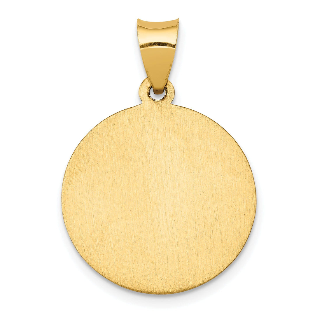 Lovely Rita's Pendants & Charms 14k Yellow Gold Saint Barbara Medal Pendant