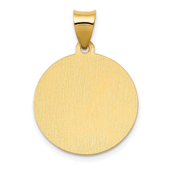 Lovely Rita's Pendants & Charms 14k Yellow Gold Saint Catherine Medal Pendant