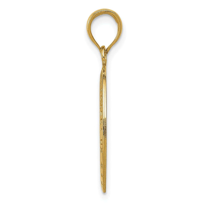 Lovely Rita's Pendants & Charms 14k Yellow Gold Saint Christopher Medal Pendant