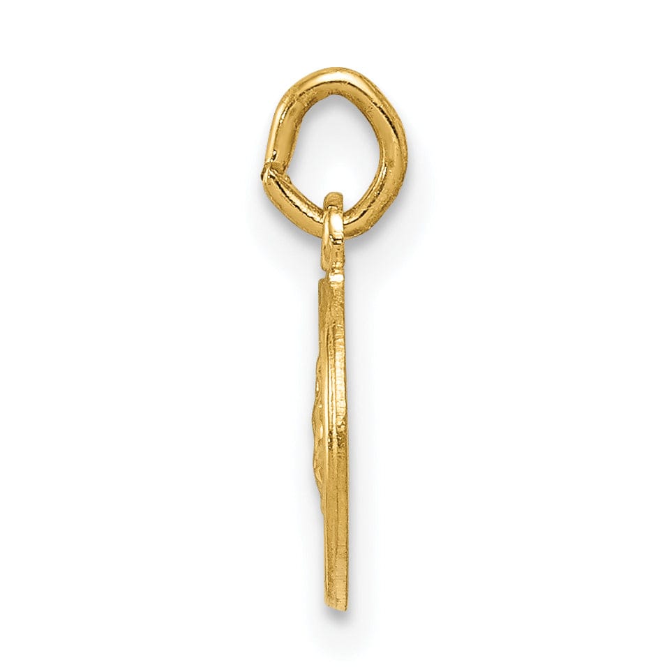 Lovely Rita's Pendants & Charms 14k Yellow Gold Saint Christopher Medal Pendant