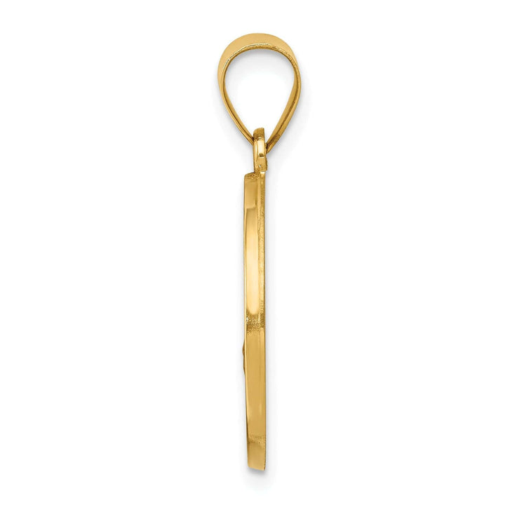 Lovely Rita's Pendants & Charms 14k Yellow Gold Saint Florian Medal Pendant