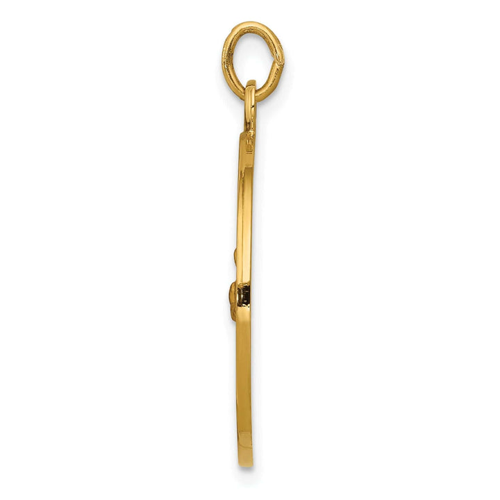 Lovely Rita's Pendants & Charms 14k Yellow Gold Saint Francis Medal Pendant