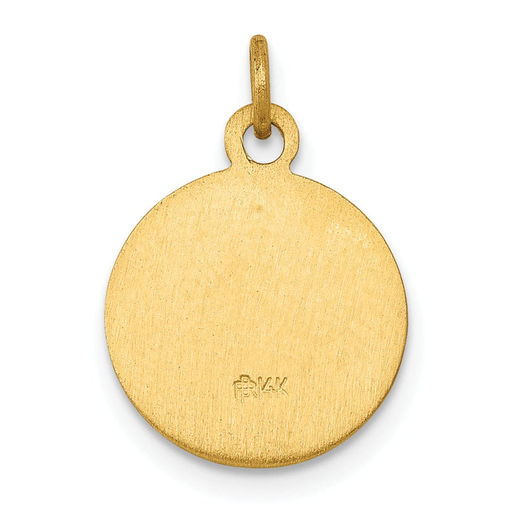 Lovely Rita's Pendants & Charms 14k Yellow Gold Saint Gerard Medal Pendant