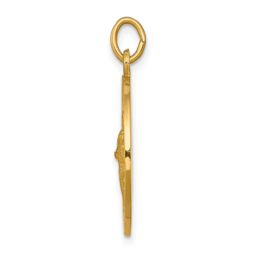 Lovely Rita's Pendants & Charms 14k Yellow Gold Saint Gerard Medal Pendant