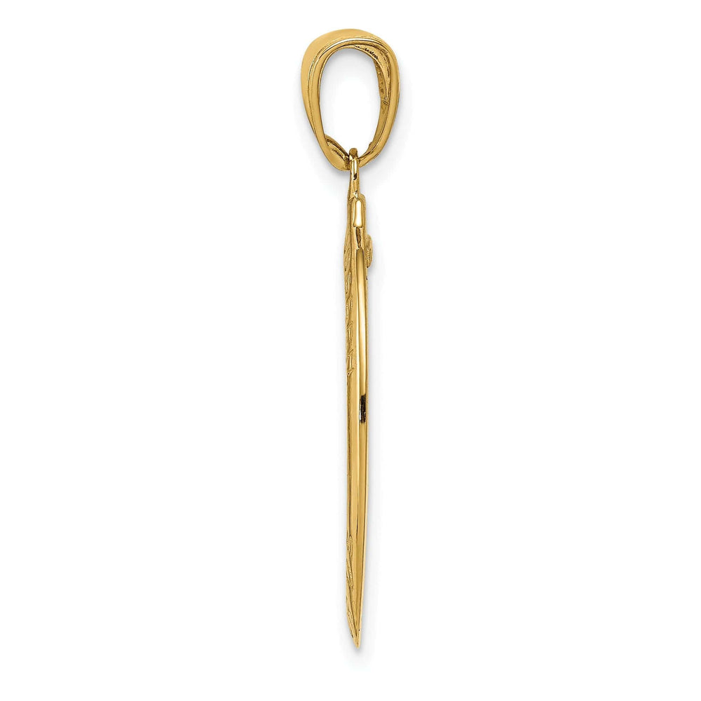 Lovely Rita's Pendants & Charms 14k Yellow Gold Saint Joseph Medal Pendant