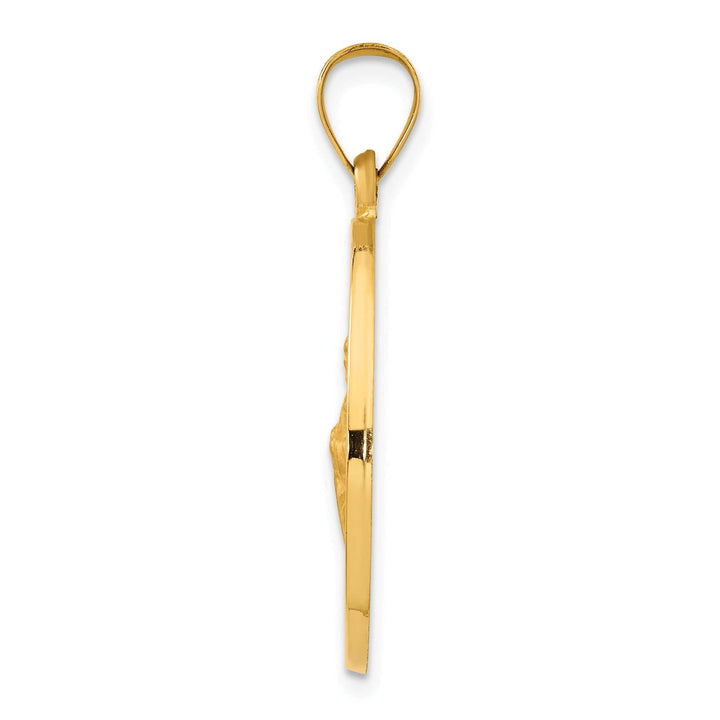 Lovely Rita's Pendants & Charms 14k Yellow Gold Saint Jude Medal Pendant