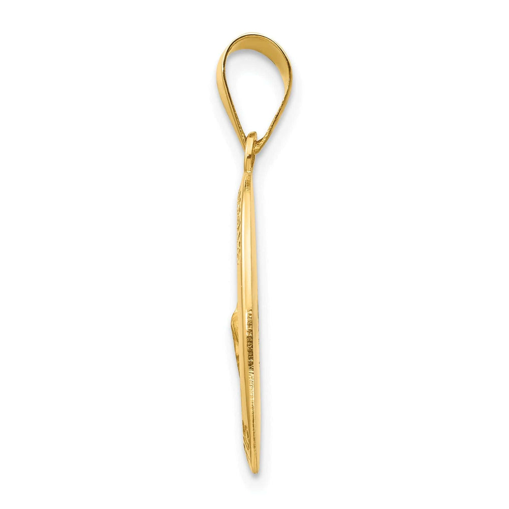 Lovely Rita's Pendants & Charms 14k Yellow Gold Saint Jude Thaddeus Medal