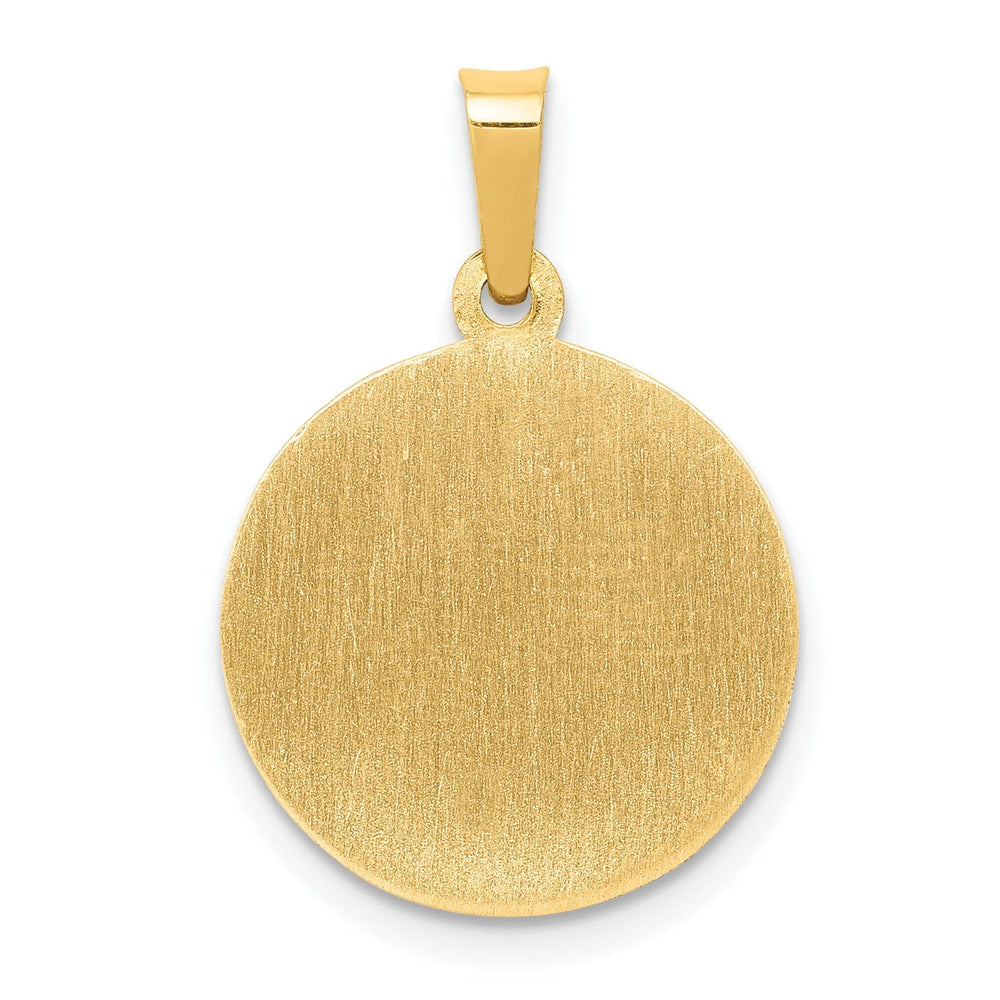 Lovely Rita's Pendants & Charms 14k Yellow Gold Saint Michael Medal Pendant