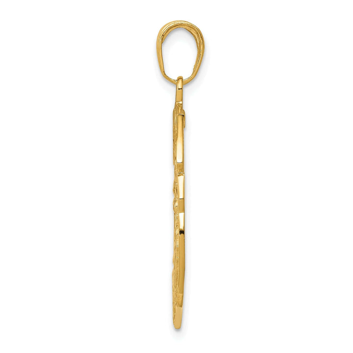 Lovely Rita's Pendants & Charms 14k Yellow Gold Saint Michael Protect Us Medal