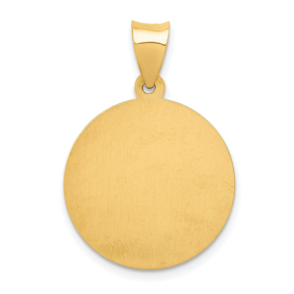 Lovely Rita's Pendants & Charms 14k Yellow Gold Saint Nicholas Medal Pendant
