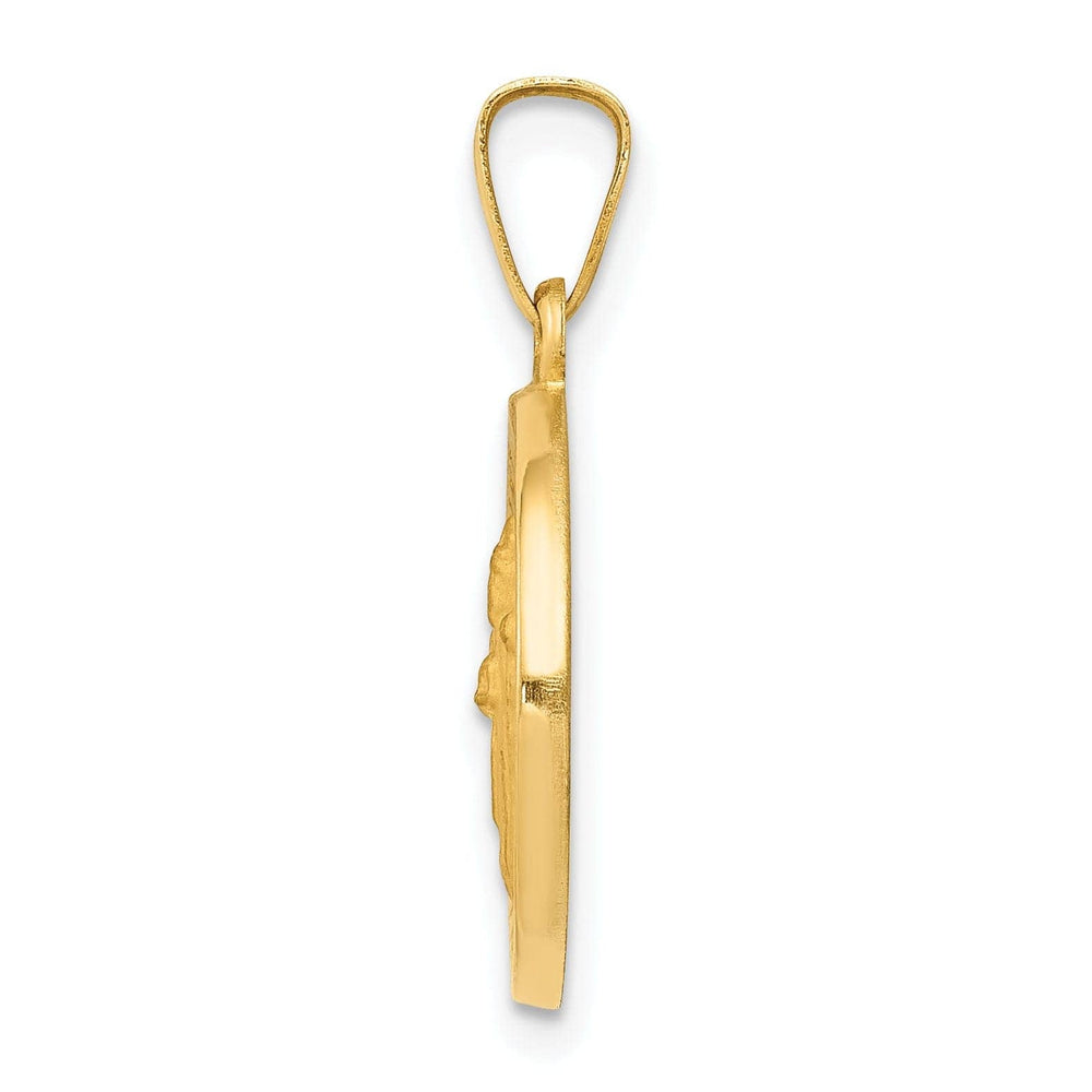 Lovely Rita's Pendants & Charms 14k Yellow Gold Saint Patrick Medal Pendant