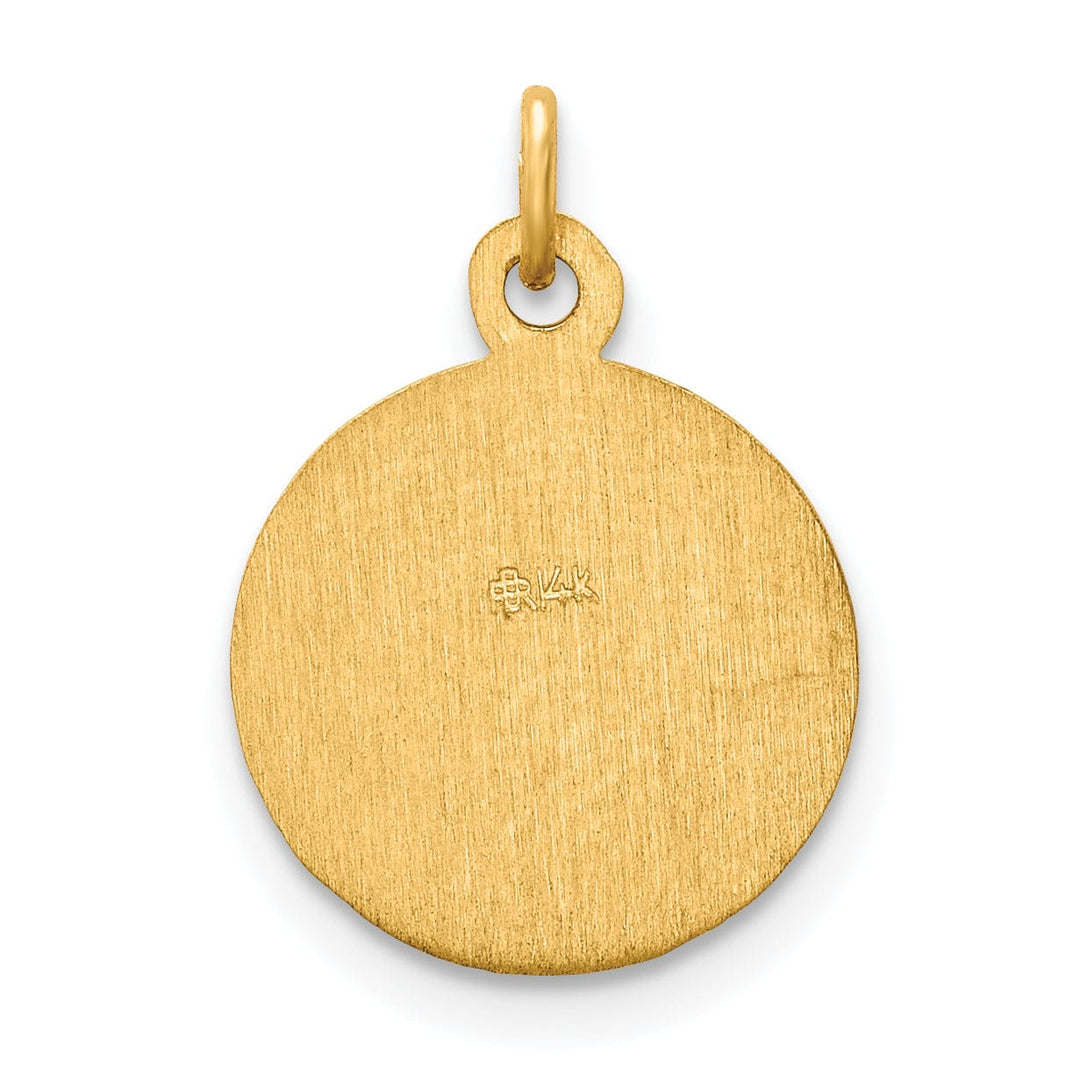 Lovely Rita's Pendants & Charms 14k Yellow Gold Saint Peter Medal Pendant