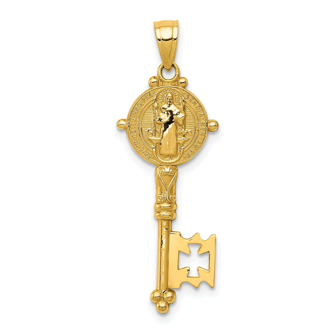 Lovely Rita's Pendants & Charms 14k Yellow Gold San Benito Key Pendant