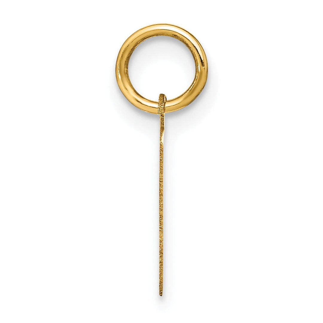 Lovely Rita's Pendants & Charms 14k Yellow Gold  Small Size Letter E Initial Block Pendant