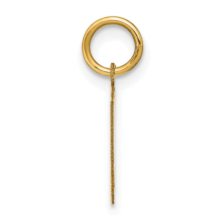 Lovely Rita's Pendants & Charms 14k Yellow Gold  Small Size Letter H Initial Block Pendant