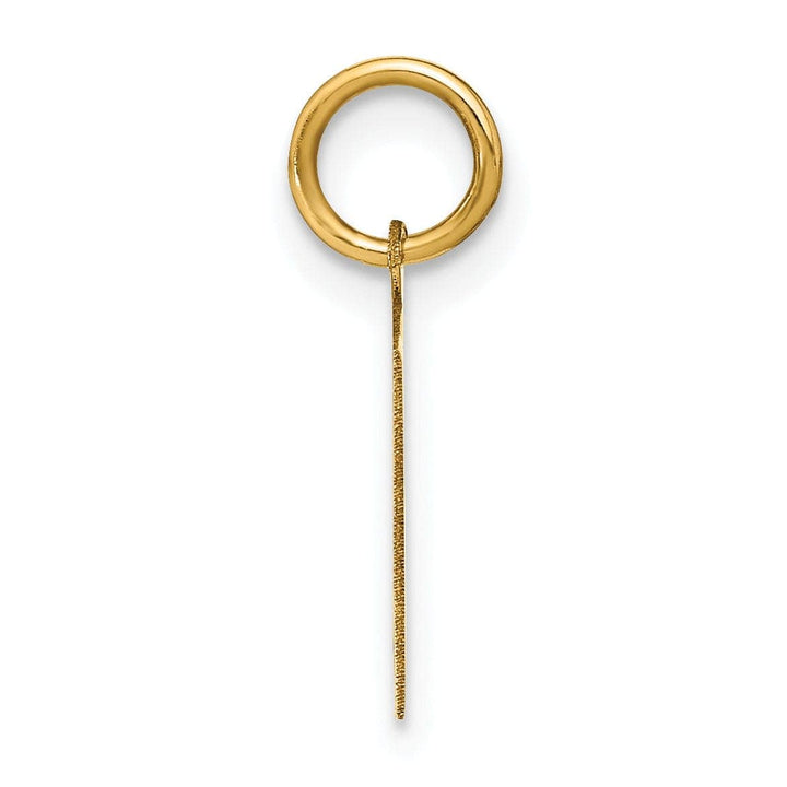 Lovely Rita's Pendants & Charms 14k Yellow Gold  Small Size Letter M Initial Block Pendant