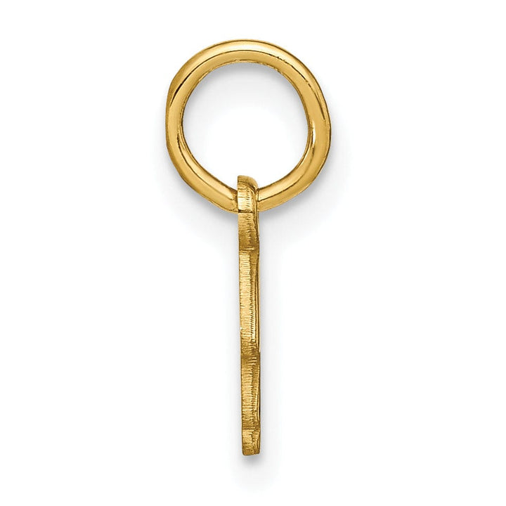 Lovely Rita's Pendants & Charms 14K Yellow Gold Small Size Upper Case Script Letter B Initial Pendant