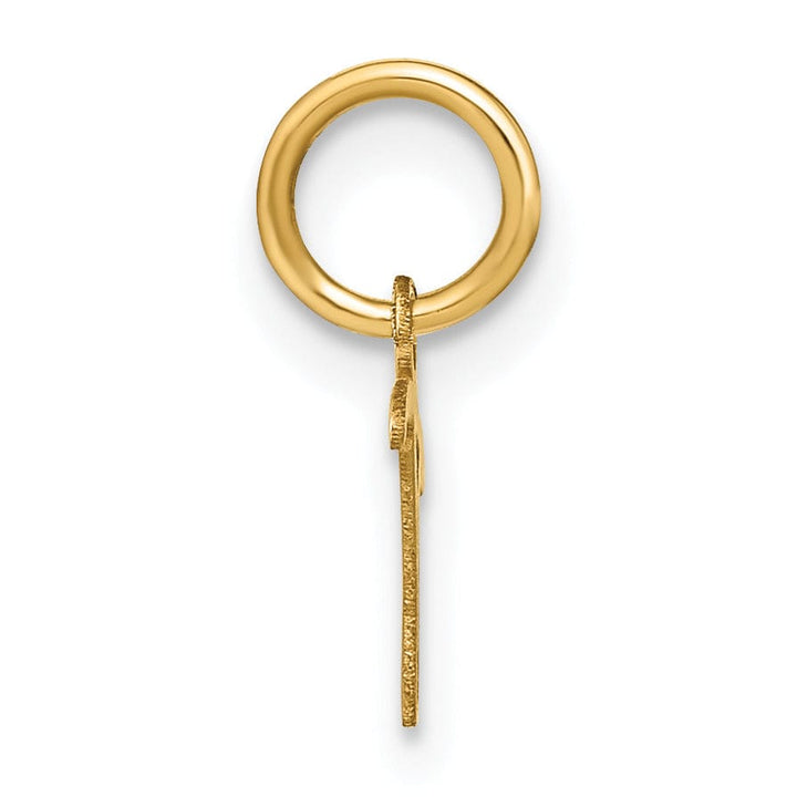 Lovely Rita's Pendants & Charms 14K Yellow Gold Small Size Upper Case Script Letter T Initial Pendant