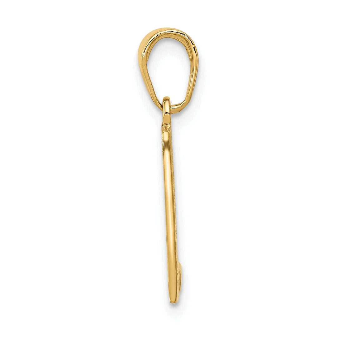 Lovely Rita's Pendants & Charms 14k Yellow Gold Solid 0 KEY WEST Mile Marker Pendant