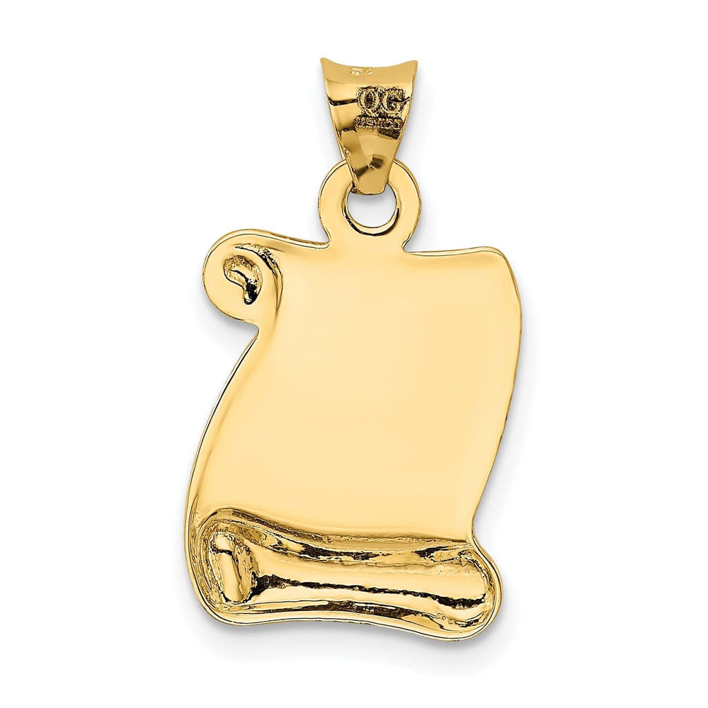 Lovely Rita's Pendants & Charms 14k Yellow Gold Solid I LOVE YOU Pendant