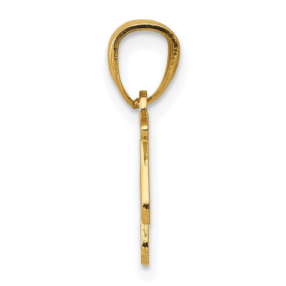 Lovely Rita's Pendants & Charms 14k Yellow Gold Solid Music Notes Pendant