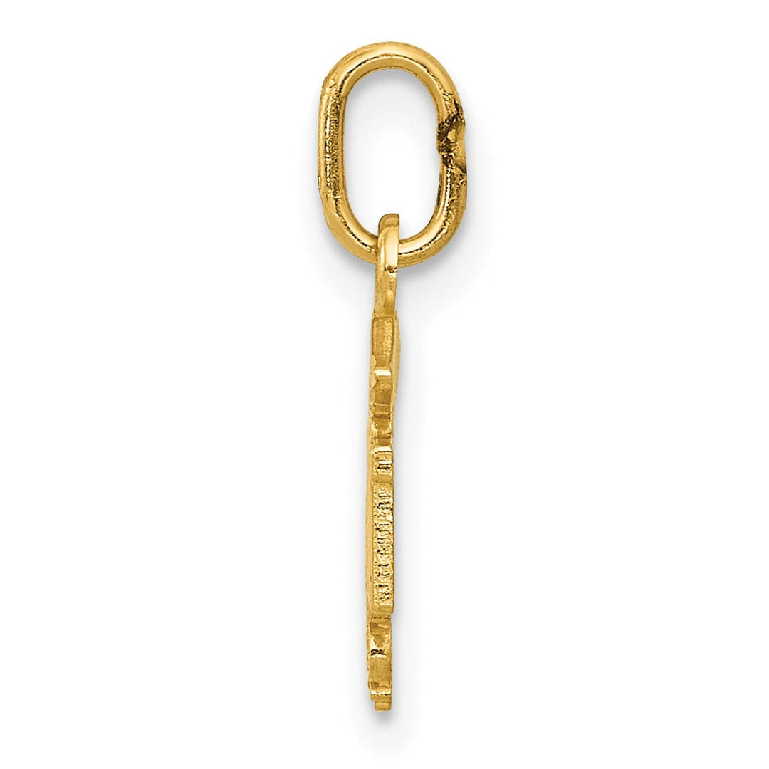 Lovely Rita's Pendants & Charms 14k Yellow Gold Solid R.N Nurse Pendant