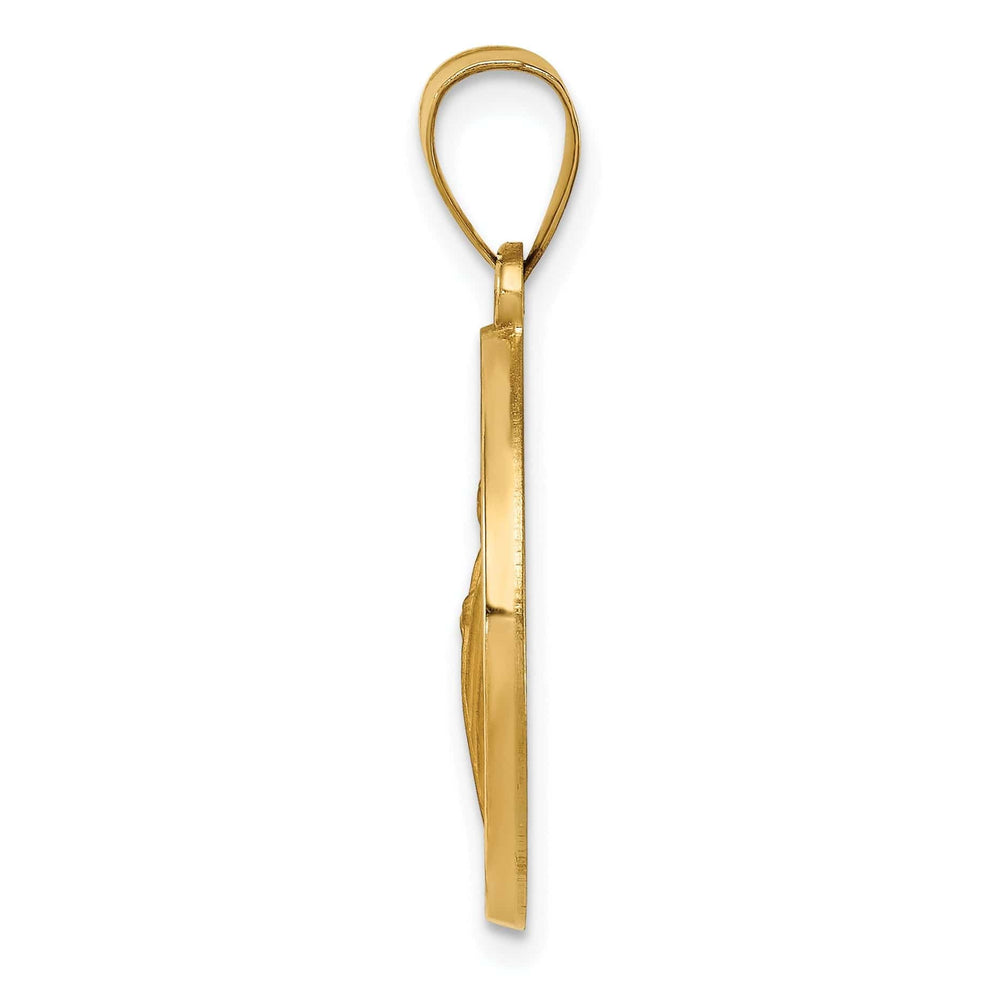 Lovely Rita's Pendants & Charms 14k Yellow Gold Spanish St. Jude Thaddeus Medal