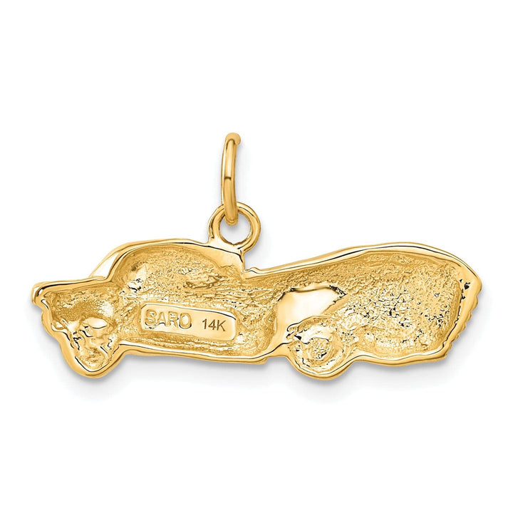 Lovely Rita's Pendants & Charms 14k Yellow Gold Sports Car Charm