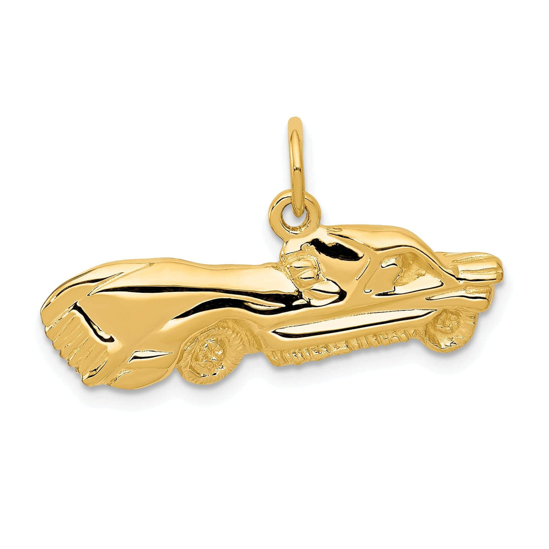 Lovely Rita's Pendants & Charms 14k Yellow Gold Sports Car Charm