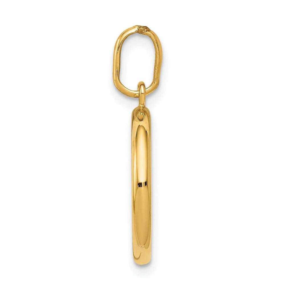 Lovely Rita's Pendants & Charms 14k Yellow Gold St Christopher Medal Pendant