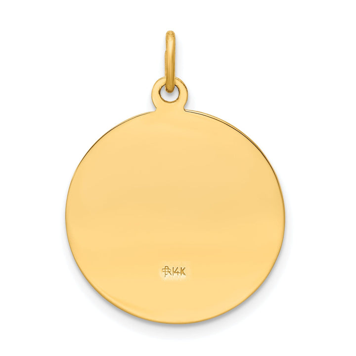 Lovely Rita's Pendants & Charms 14k Yellow Gold St.Elizabeth Seton Medal Pendant