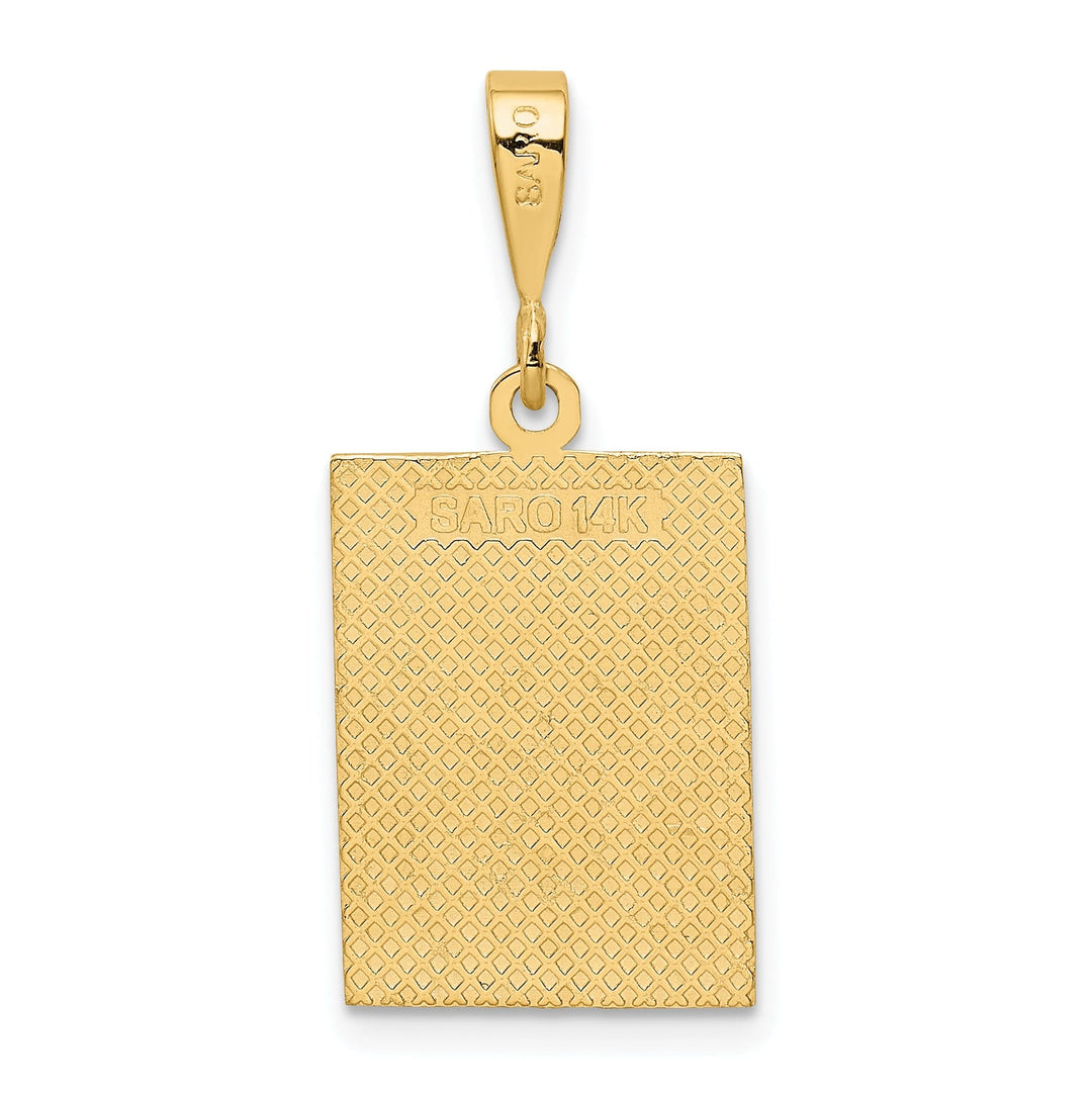 Lovely Rita's Pendants & Charms 14k Yellow Gold Strength Pendant